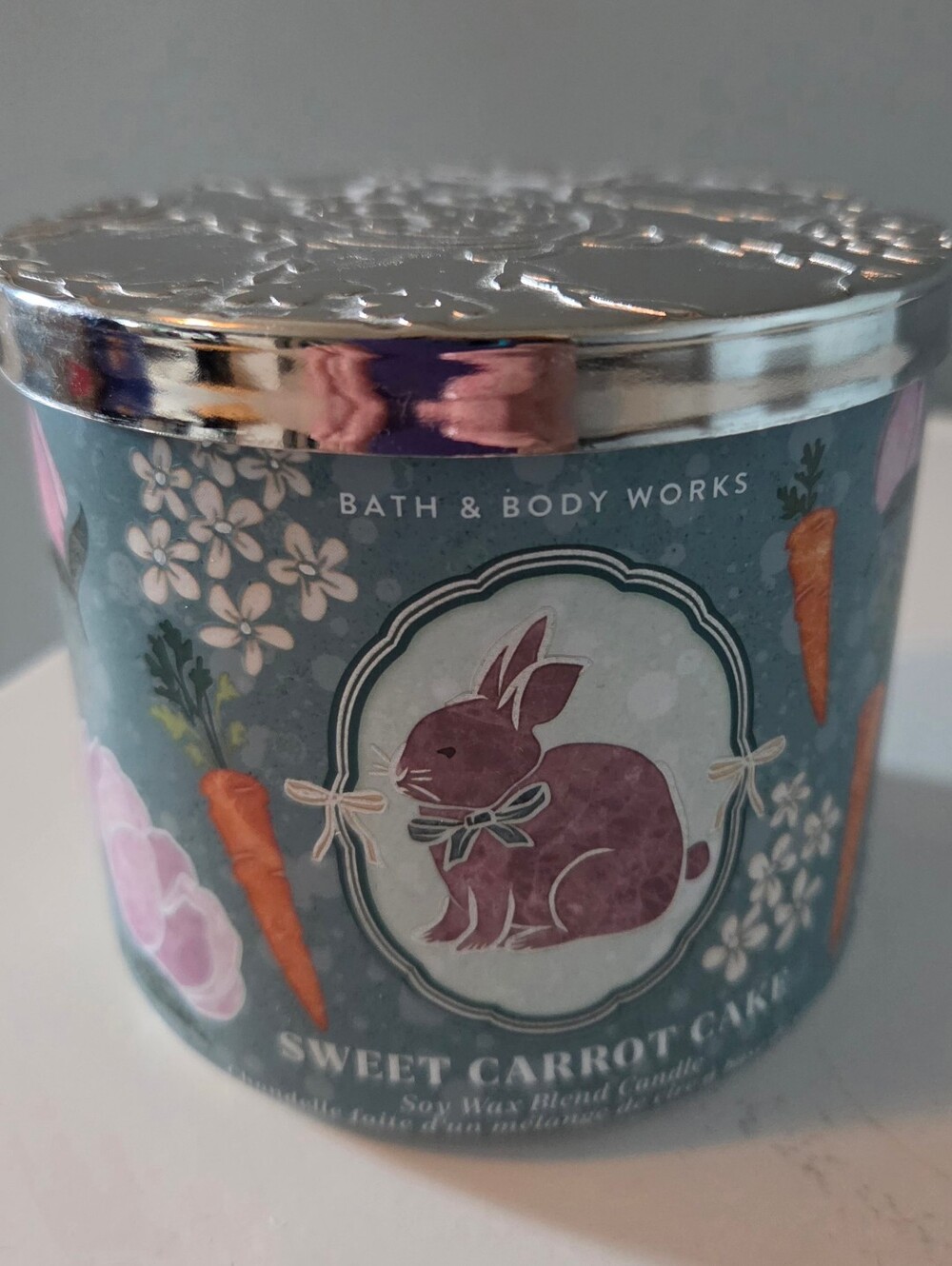 Bath & Body Works Sweet Carrot Cake Candle - Easter Bunny